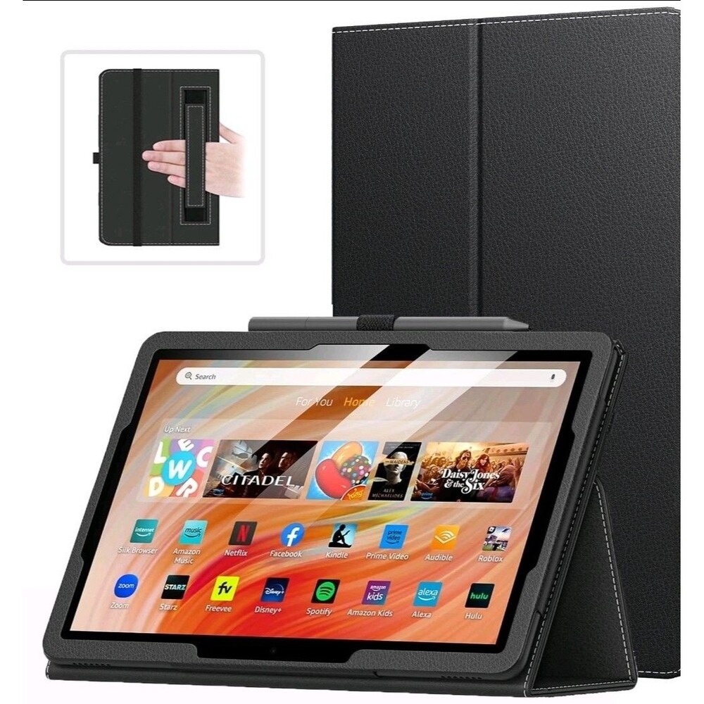 MoKo Case Fits Amazon Kindle Fire Max HD 11  A-Black